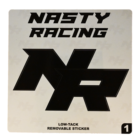 NR Black Sticker
